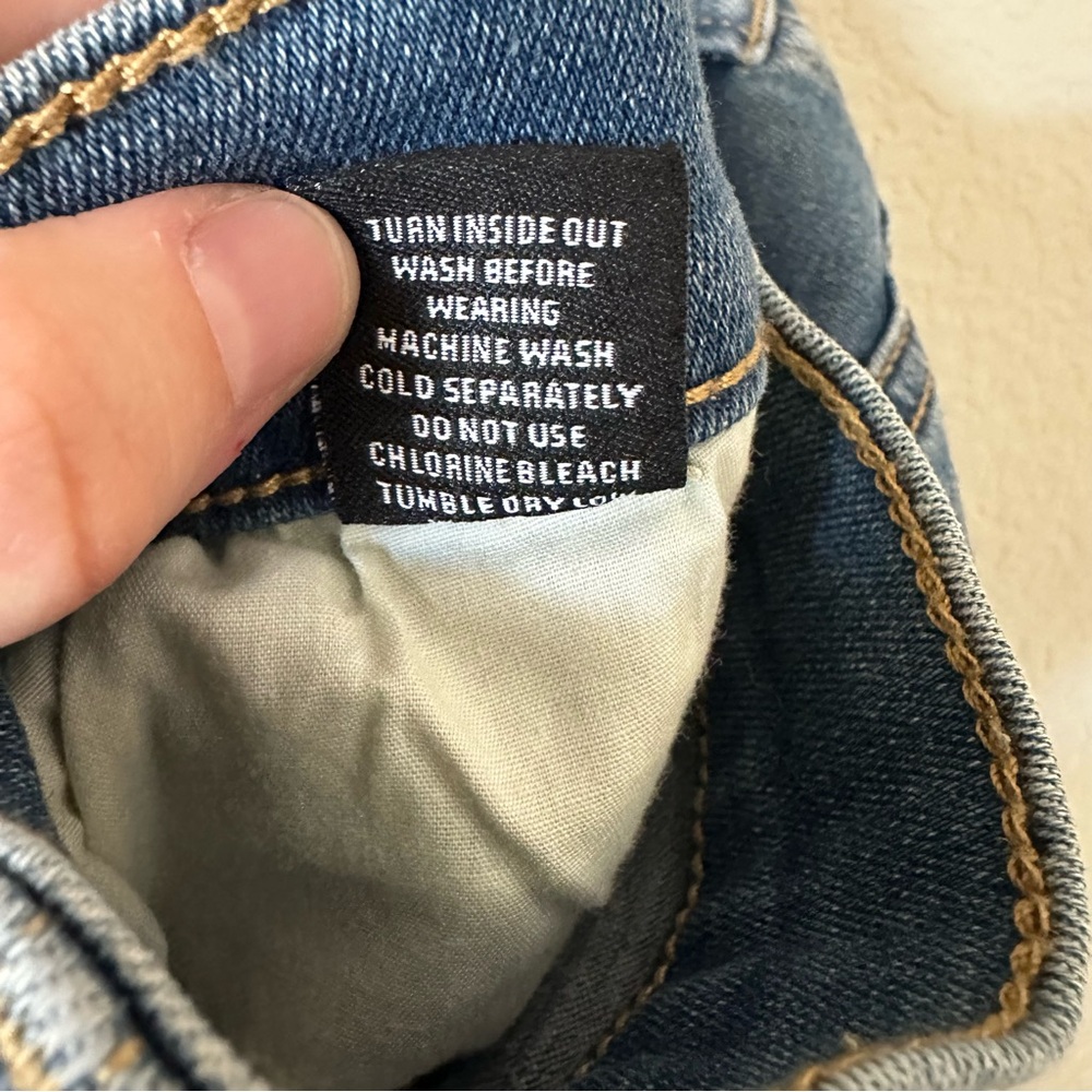 Men’s RSQ Distressed Skinny Jeans 33x32 - Picture 6 of 6